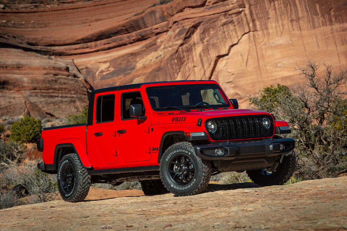 Look for the Jeep Gladiator near Covina, CA.