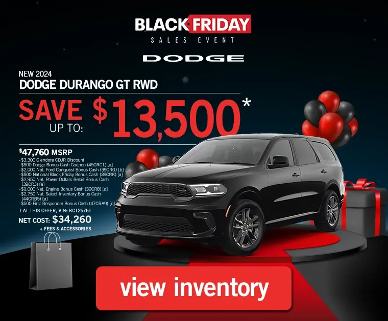 New 2024 Dodge Durango GT RWD